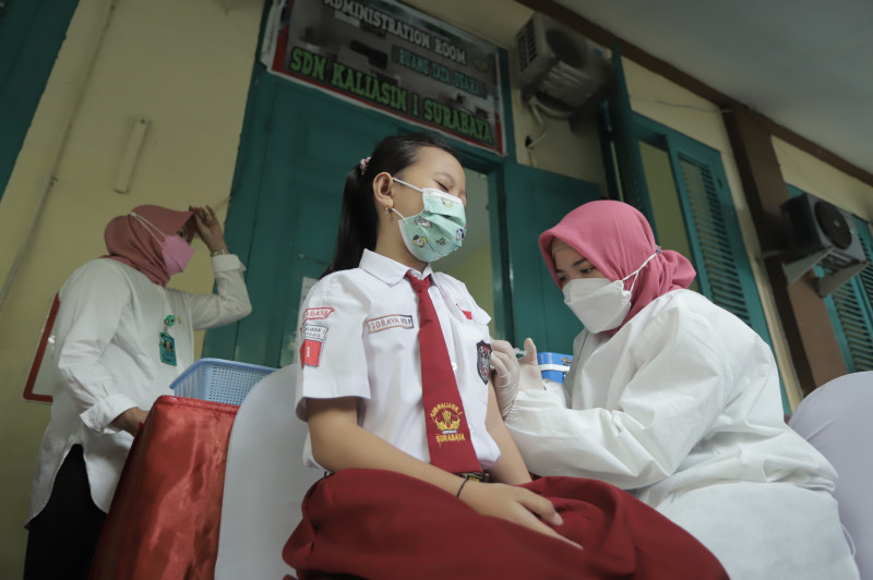 Sepuluh Kabupaten Tak Bisa Gelar Vaksinasi Anak